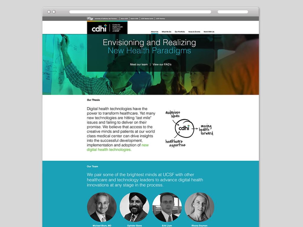 Metadesign Cdhi Ucsf Website Design