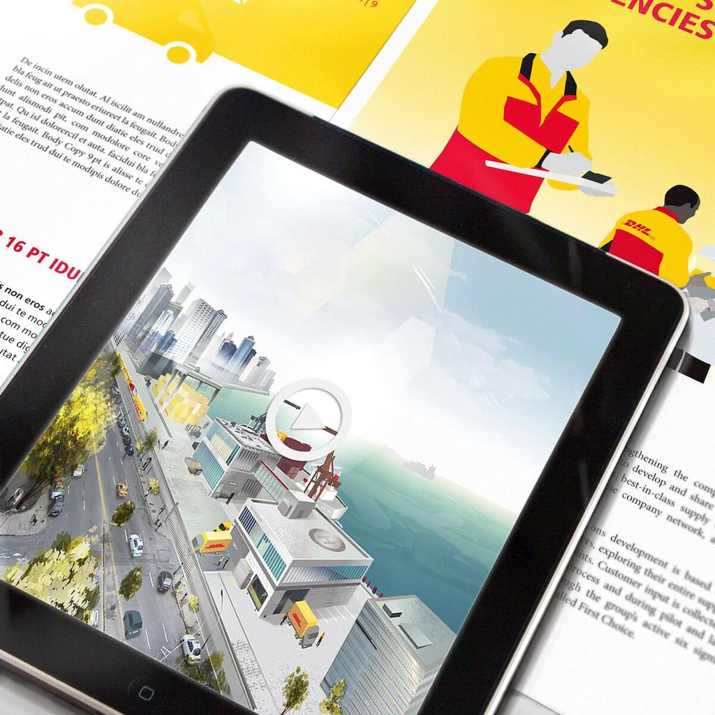 Dhl Branding Illustration 4