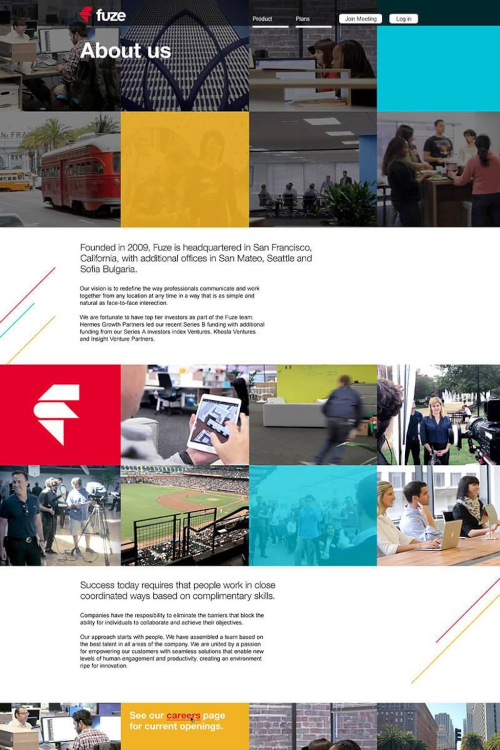 Metadesign Fuze Website Design Detail