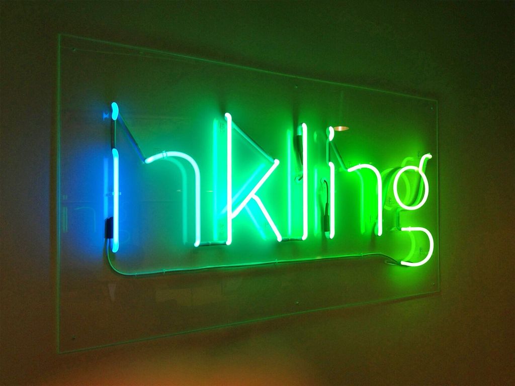 Metadesign Inkling Brand Signage Design