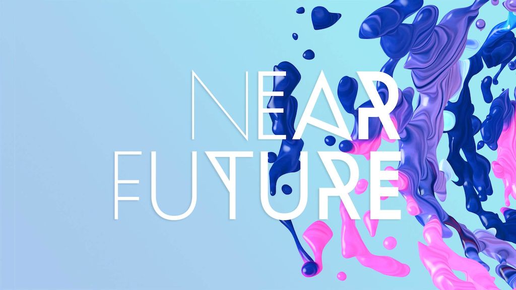 Metadesign Near Future Summit Brand Graphics Hero