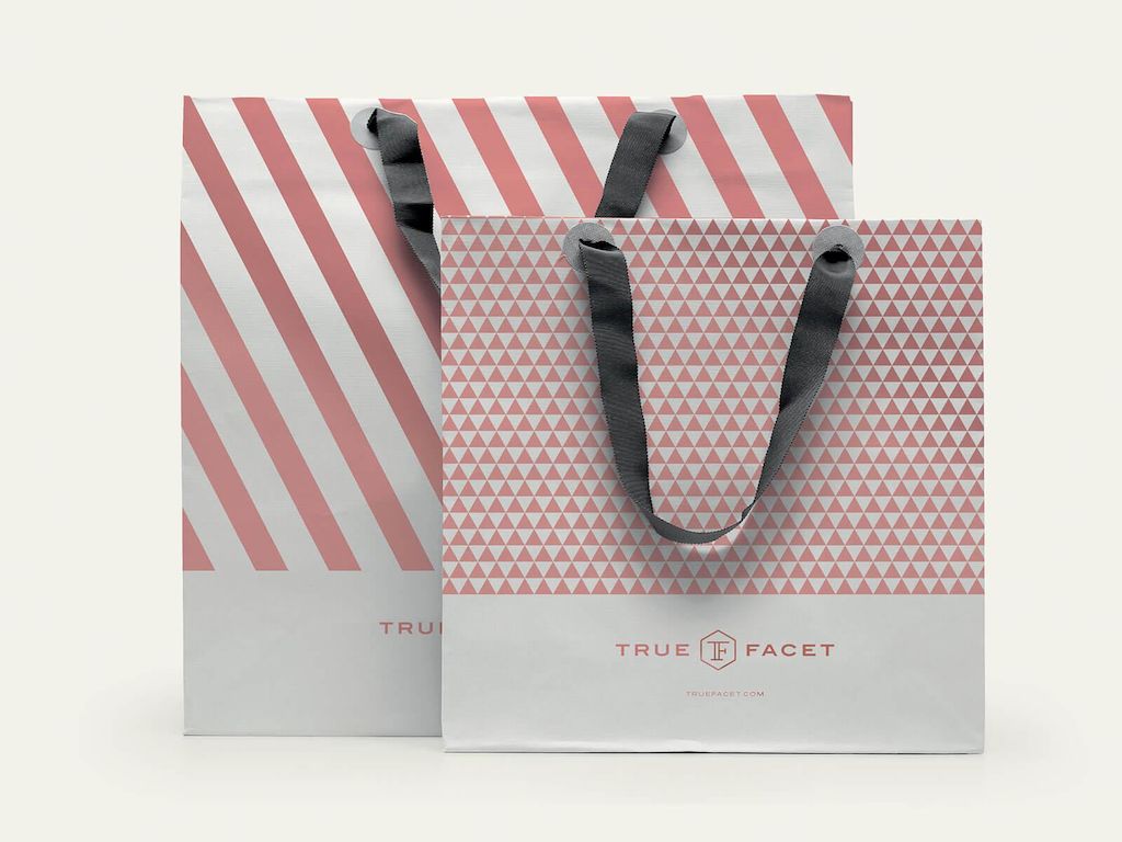 Metadesign Truefacet Branded Shopping Bag Design
